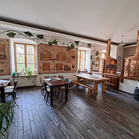 Pivovar A Penzion Grasel Český Rudolec Dış mekan fotoğraf