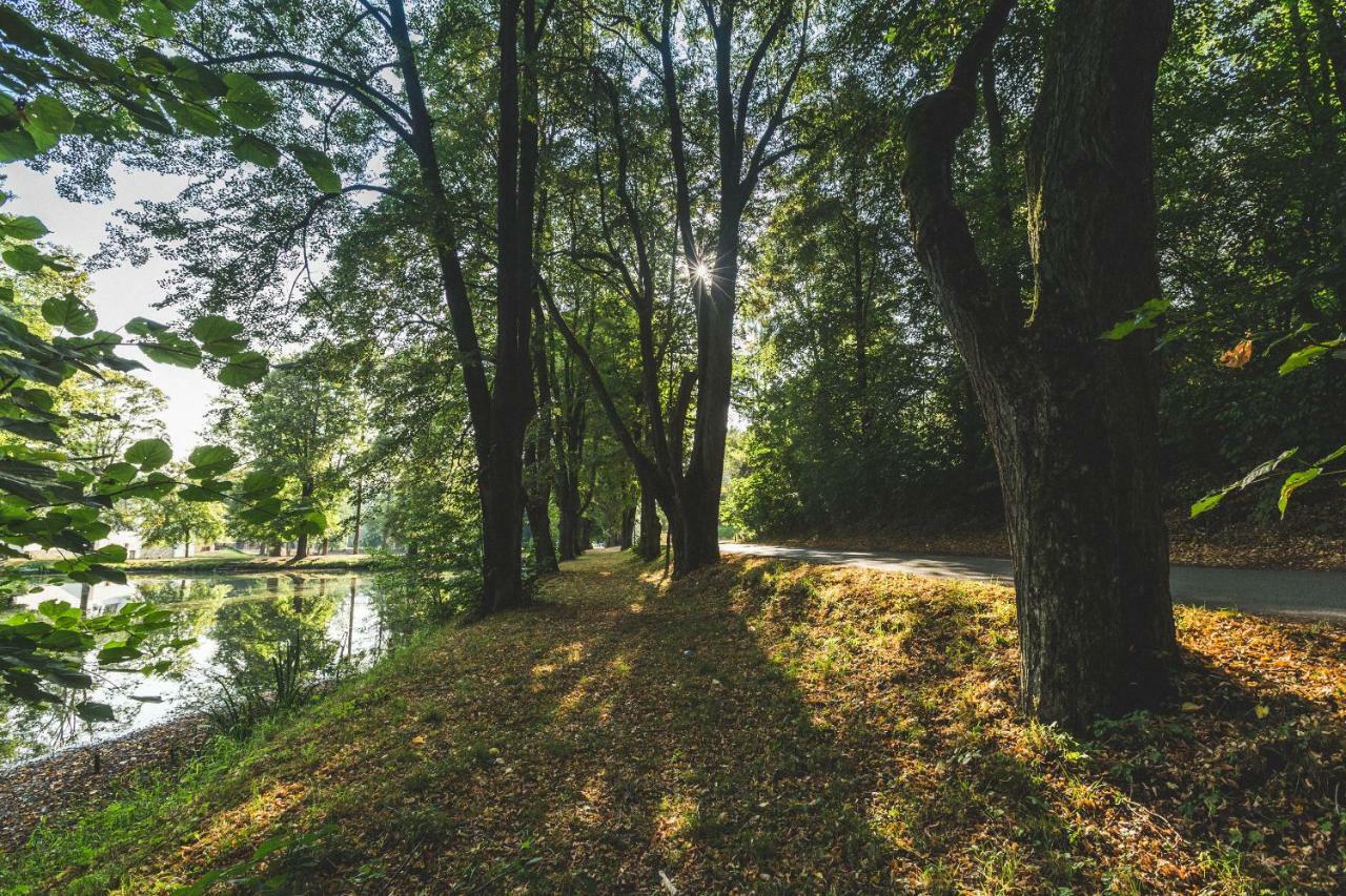 Pivovar A Penzion Grasel Český Rudolec Dış mekan fotoğraf